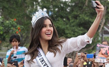 Paulina Vega, Miss Universo. Colprensa