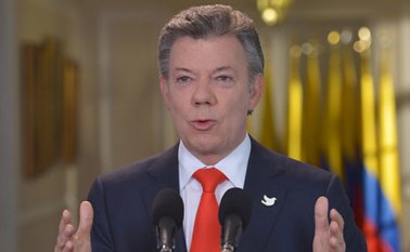 Juan Manuel Santos, presidente de Colombia. Colprensa