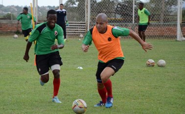 El Cúcuta Deportivo cumplió este viernes la última práctica antes del comienzo del campeonato. Rodrigo Sandoval