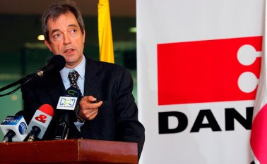 Director del Dane, Mauricio Perfetti. Colprensa