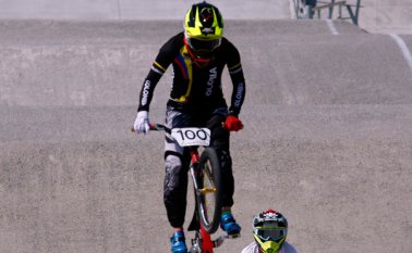 Durante la prueba de exhibición, Mariana mostró que es la gran favorita para quedarse con el primer lugar, y sumar una medalla más a su palmarés. Colprensa