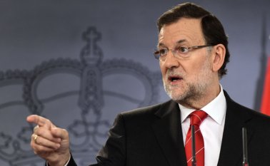 Mariano Rajoy, presidente del gobierno español. AFP