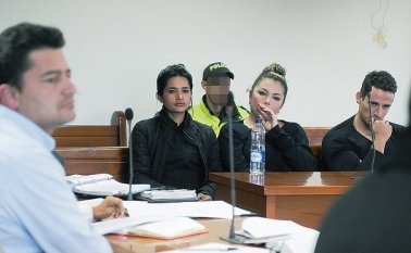 Los detenidos eran Laura Tobón, su novio y una enfermera auxiliar. Colprensa