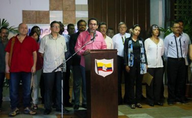 Delegación de las Farc en Cuba. Archivo