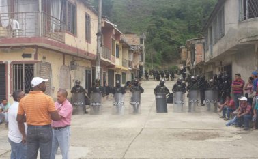 Desde el sábado la situación en El Mango es crítica. Archivo