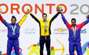 La colombiana ganó la medalla de oro a punta de esfuerzo, ganas y pasión. Colprensa