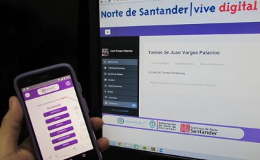 Más de 6.000 personas, entre docentes, estudiantes y padres conocen las aplicaciones. Archivo