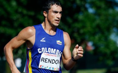 El colombiano partió como uno de los favoritos a subir al podio. Colprensa