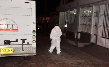 El CTI hizo el levantamiento del cadáver del hombre. Edinsson Figueroa