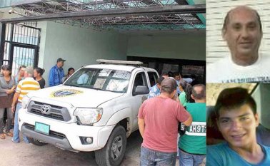 Las autoridades llevaron los cadáveres hasta la morgue del Hospital Central de San Cristóbal. José Luis Cárdenas Macías (arriba) y Javier Alexander Rodríguez Hernández (abajo). La Opinión