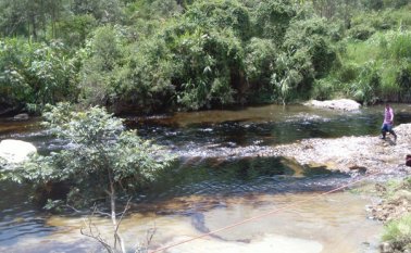 Para alivio de la comunidad se impidió que el crudo llegara a la bocatoma del acueducto, y con máquinas extractoras de combustible se succionó el líquido contaminado. Cortesía