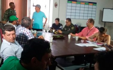 Las autoridades de Ocaña sostuvieron una reunión por la emergencia. Daicy Echeverri