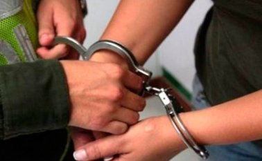 Carmen Sofía Carreño Daza, fue capturada por la Policía Nacional. Colprensa