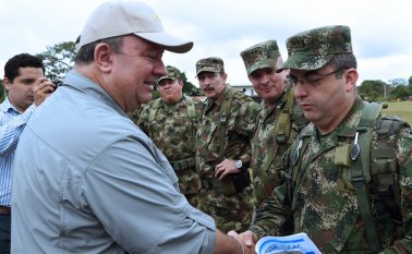 Villegas espera que en 2018 el actual promedio de 28 asesinados por cada 100 mil habitantes baje a 19. Colprensa