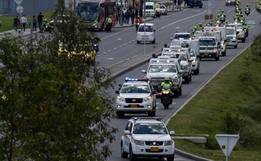 Finalizado el proceso de identificación los restos serán trasladados a las ciudades de origen de los uniformados. Colprensa