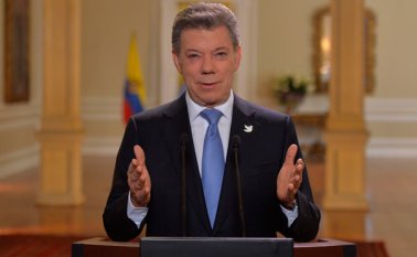 Yo sé que los colombianos todavía no nos sentimos seguros: Santos. Colprensa