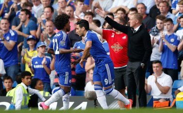 ‘El Tigre’ debutó con el Chelsea, donde jugó 10 minutos, durante el empate 2-2 contra el Swansea City. AFP