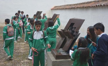 En total 59 estudiantes de los grados 7 y 9 participaron de la novedosa actividad Roberto Ospino