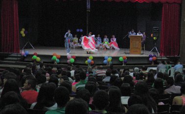 Los jóvenes son parte fundamental en la promoción del arte y la cultura en la provincia de Ocaña. Daicy Echeverri
