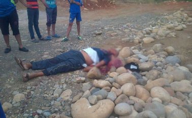 En la parte alta de Tienditas, municipio Pedro María Ureña (Venezuela), fue baleado John Carlos Puentes Cabarico, de 27 años. Cortesía