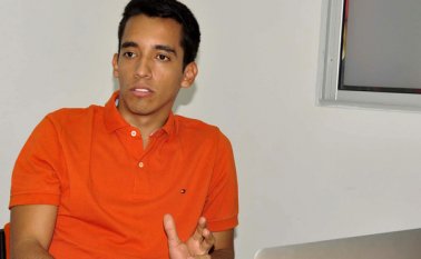 Jimmy José Mogollón Sarmiento es el promotor del I Festival Internacional de Cine de Cúcuta. Archivo