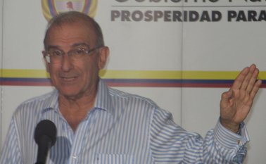 Jefe negociador del Gobierno, Humberto de la Calle. Colprensa