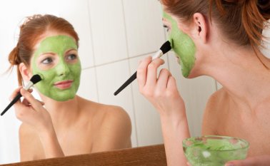 Mascarilla para el cuidado de la piel. Internet