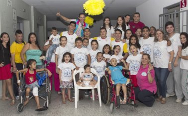 Fundación Soñar, equipo de gimnasia de la selección Colombia y Colegio Andino Bilingue school. Alfredo Estévez