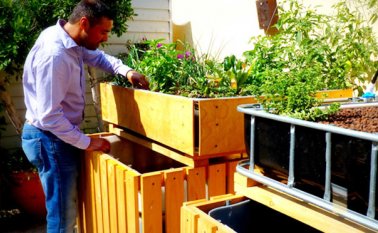 Huertos urbanos. La Opinión