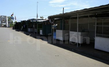 Este es el panorama del municipio de Puerto Santander tras el cierre fronterizo. Juan Pablo Cohen