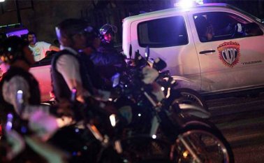 El enfrentamiento se dio frente al Cementerio Municipal de Ureña, donde un grupo de motorizados abrió fuego contra cuatro sujetos. Cortesía