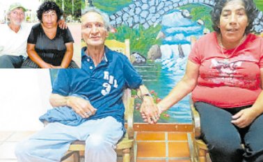 Se conocieron en la plaza de mercado de Ocaña. Daicy Echeverri