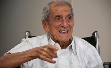 ‘Chalamú’ barbosa fue uno de los primeros cucuteños en vestir la camiseta rojinegra del Cúcuta Deportivo. Juan Pablo Cohen