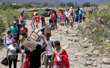 154 familias están separadas por la crisis y el cierre de la frontera, según el ICBF. Alfredo Estévez
