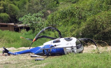 El accidente aéreo se presentó en la vereda El Espigón de Boavita. Colprensa