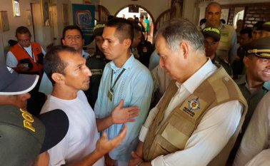 El procurador general Alejandro Ordóñez estuvo la semana pasada recorriendo la frontera. Colprensa