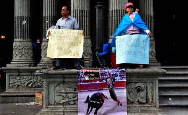Los guatemaltecos consideran que es muy difícil que haya un cambio porque el problema de fondo es el modelo de financiamiento de los partidos políticos. AFP