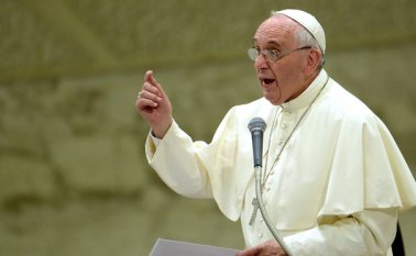 El papa Francisco habló de la situación en la frontera AFP