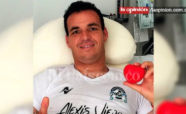 Alexis Viera, arquero uruguayo. Colprensa