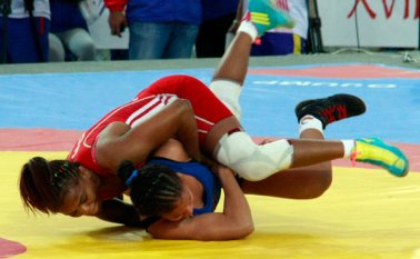 La luchadora consiguió el cupo a los Juegos Olímpicos en Las Vegas, Estados Unidos. Colprensa