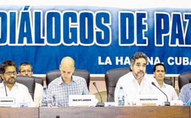 Las garantías del proceso estarían dadas para que termine el conflicto. Colprensa