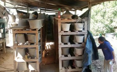 Los filtros tienen una capacidad diaria de filtración de 20 litros de agua. Daicy Echeverri