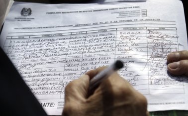 Aunque para las elecciones de este año, en el país se registró una explosión de candidaturas por firmas, a la hora de entregar los apoyos y presentar los requisitos exigidos, muy pocos fueron los grupos significativos que decidieron apostarle a esta opción para avalar candidatos. En Norte de Santander solo cuatro fueron aprobados. Archivo