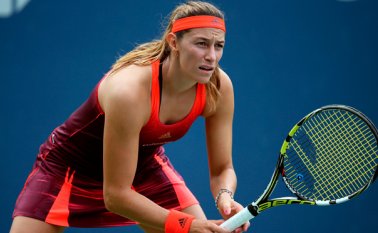 Mariana Duque Mariño le ganó a Kiki Bertens 3-6, 7-6 (5), 6-2. Colprensa