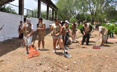 El fin de semana recuperaron el parque de Claret. Edinsson Figueroa