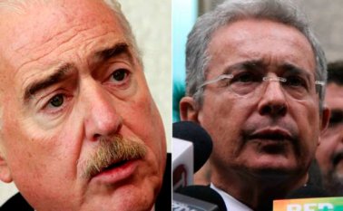 Expresidentes de Colombia, Andrés Pastrana y Álvaro Uribe Vélez. Archivo