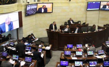 El procurador Alejandro Ordóñez acudió a la invitación del Congreso. Colprensa