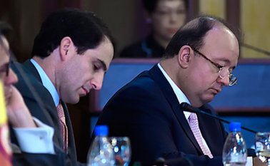 Luis Carlos Villegas, hace parte de la comisión de ministros colombianos que este miércoles se reúne en Caracas. Ministerio de Defensa