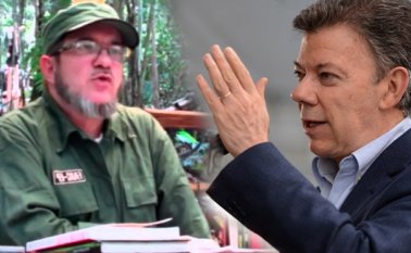 El Presidente viajó a La Habana para reunirse con el máximo jefe de las Farc. Archivo