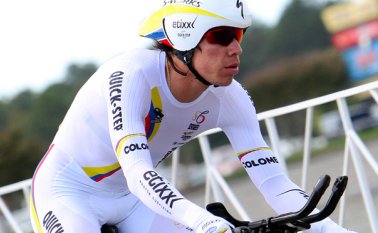 Una hora 07’10’’ fue el tiempo del colombiano en la prueba. Colprensa